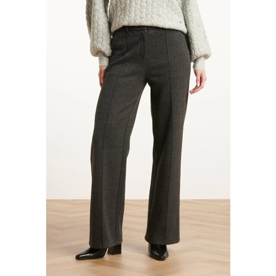 Smashed Lemon Dameslange broek met losvallende fit | - Image 4