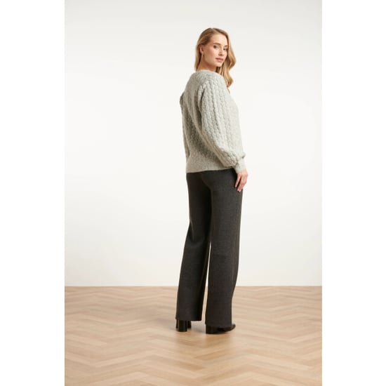 Smashed Lemon Dameslange broek met losvallende fit | - Image 5