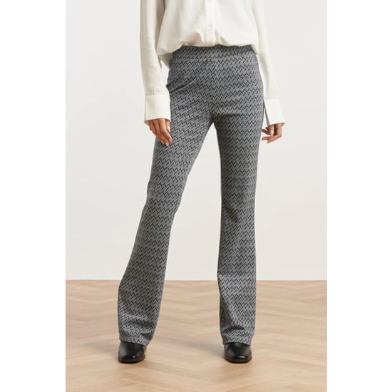 Smashed Lemon Navy en witte geometrische broek | - Image 1