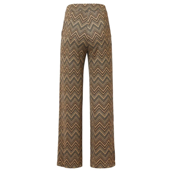 Smashed Lemon Zand en gouden broek met zigzagprint | - Image 4