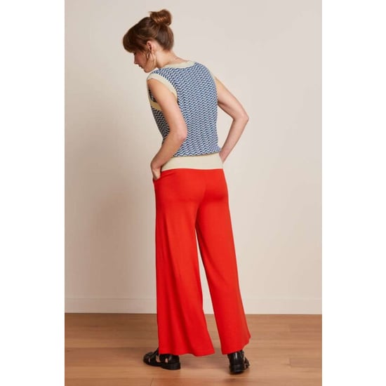 King Louie Border palazzo cropped pants milano crepe - Image 5
