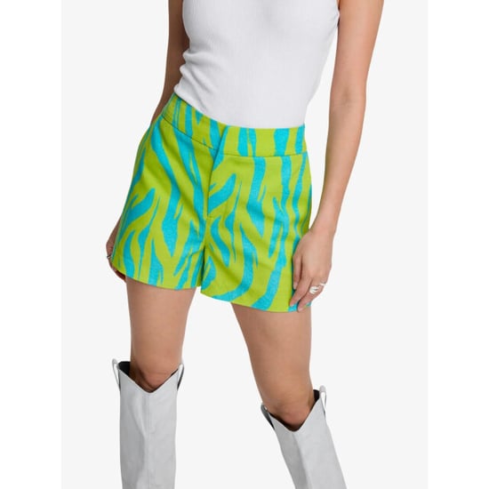 Alix The Label Dames short boucle zebra - Image 1