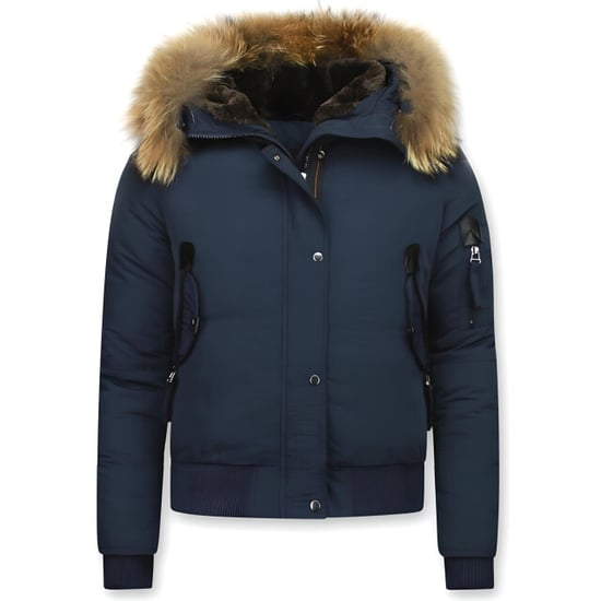 Gentile Bellini Korte winterjas met bontkraag - Image 1
