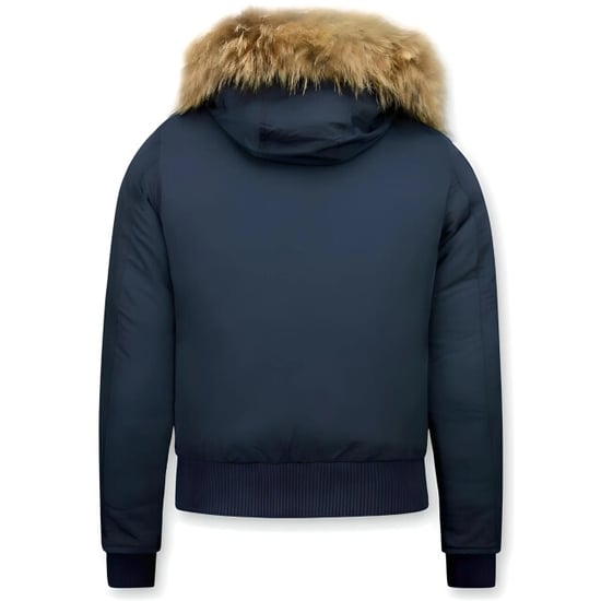 Gentile Bellini Korte winterjas met bontkraag - Image 3