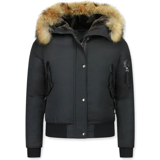 Gentile Bellini Korte winterjas met bontkraag - Image 1
