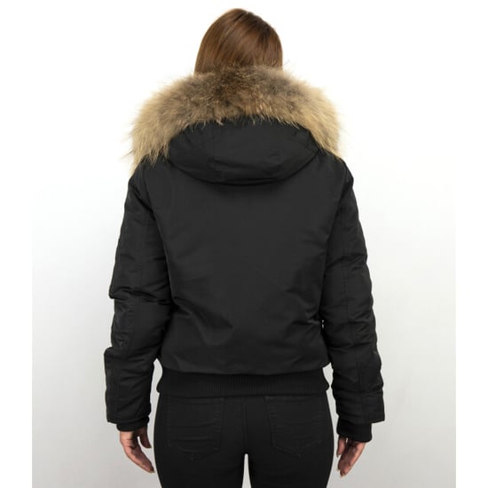 Gentile Bellini Korte winterjas met bontkraag - Image 5