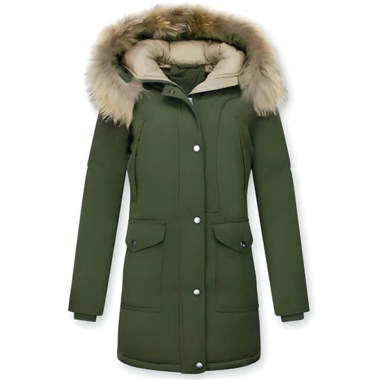 Gentile Bellini Parka jas met bontkraag - Image 1