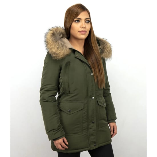 Gentile Bellini Parka jas met bontkraag - Image 3
