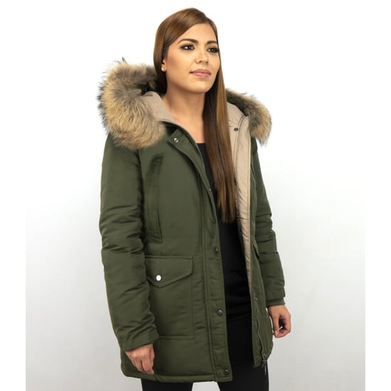 Gentile Bellini Parka jas met bontkraag - Image 6