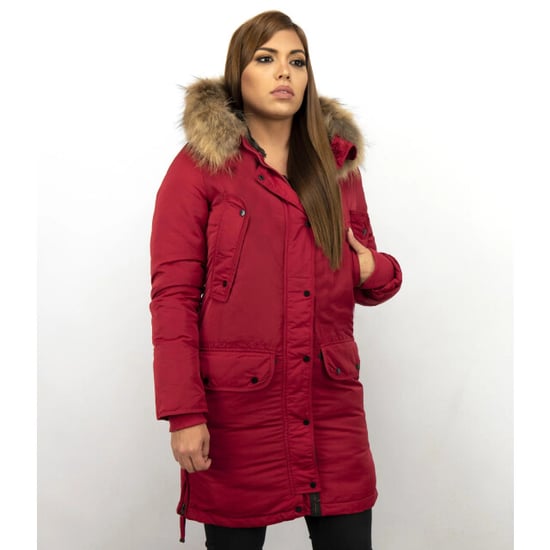 Gentile Bellini Winterjas parka met bontkraag - Image 4