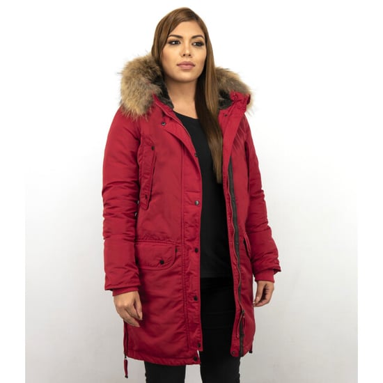 Gentile Bellini Winterjas parka met bontkraag - Image 5
