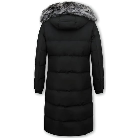 Matogla Puffer jacket lang met capuchon - Image 2