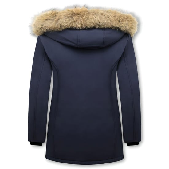 Matogla Winterjas met echte bontkraag slim fit - Image 3
