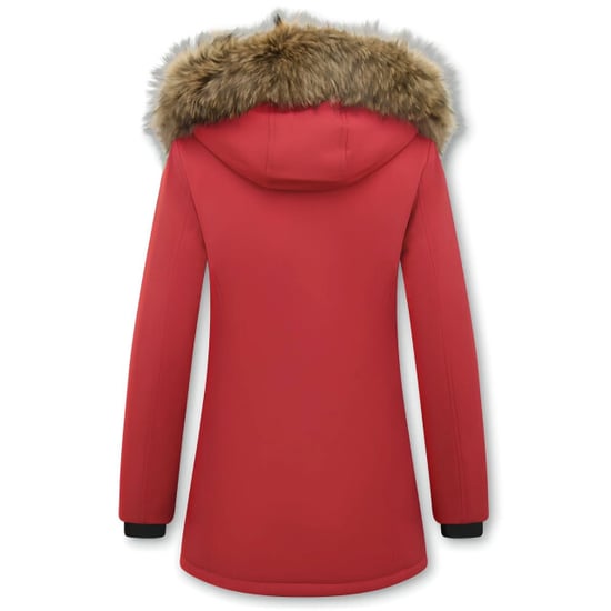 Matogla Winterjas met echte bontkraag slim fit - Image 3