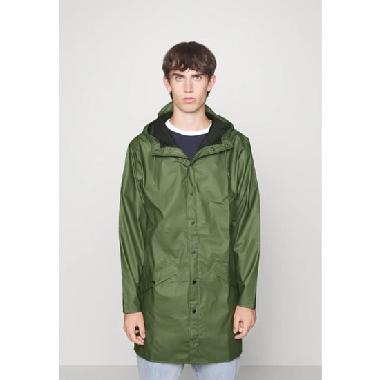 Rains 12020 long jacket evergreen - Image 1