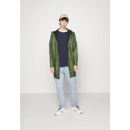 Rains 12020 long jacket evergreen - Image 3