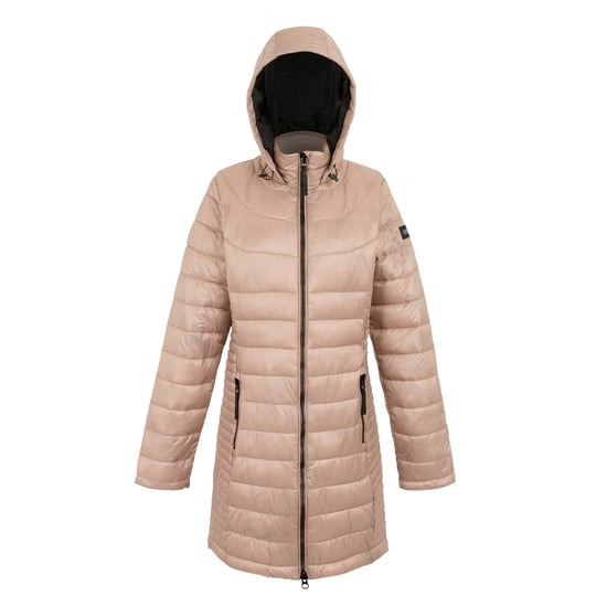 Regatta Womens/Ladies Andel IV Quilted Baffled Jacket (Warm Taupe) - Image 1