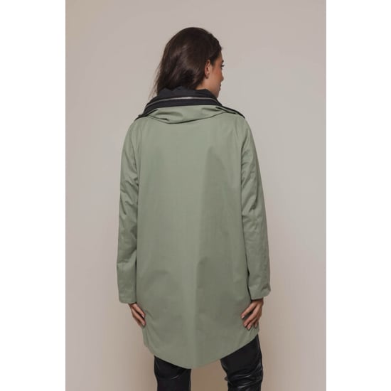 Rino & Pelle Reversible coat olijf - Image 3