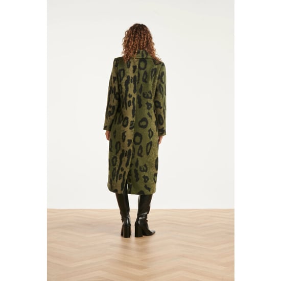 Smashed Lemon Dierenprint jas in army met zwart | - Image 6