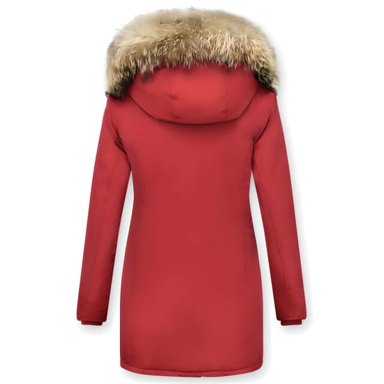 TheBrand Parka jas slim fit met bontkraag - Image 6