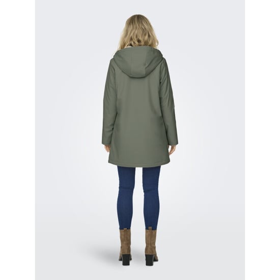 Only Onlsally raincoat otw noos olijf - Image 4