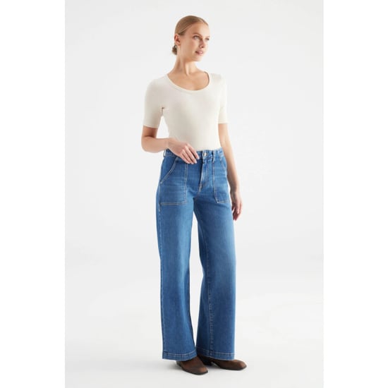 Cup of Joe Lulu wide leg jeans medium blue - Image 3