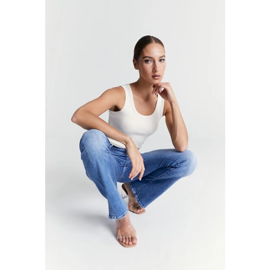 Cup of Joe Matilda dames flare jeans medium blue - Image 3
