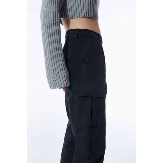 Cup of Joe Straight cargo; %97 co-%3 ea; 3; denim black denim - Image 2