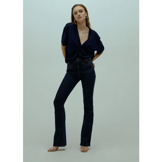 Homage to Denim Donker flared jeans zakken jane - Image 3