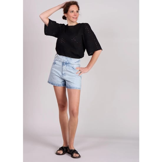 Homage to Denim Homage shorts h belt detail licht - Image 4