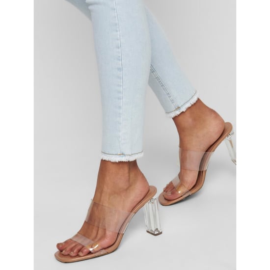 Only Onlblush life mid sk raw ak rea298 blue denim - Image 4