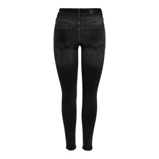 Only Onlblush life midsk ankraw rea1099. black denim - Image 5
