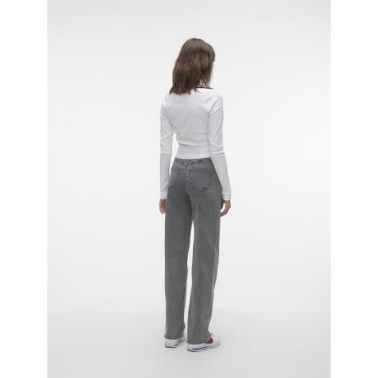 Vero Moda Vmtessa hr wide jeans ra206 ga noos grey denim - Image 3