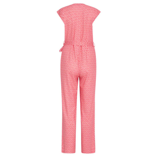 Smashed Lemon 24178 jumpsuitwikkelontwerp met bloemenprint | - Image 2
