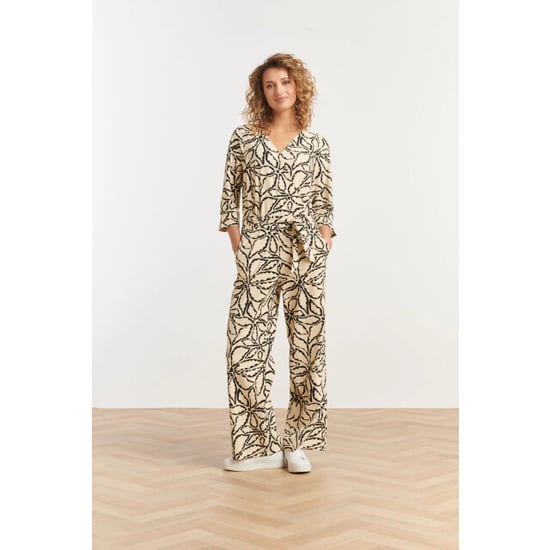 Smashed Lemon 25241 jumpsuit met e bloemenprinttravel kwaliteit | - Image 1