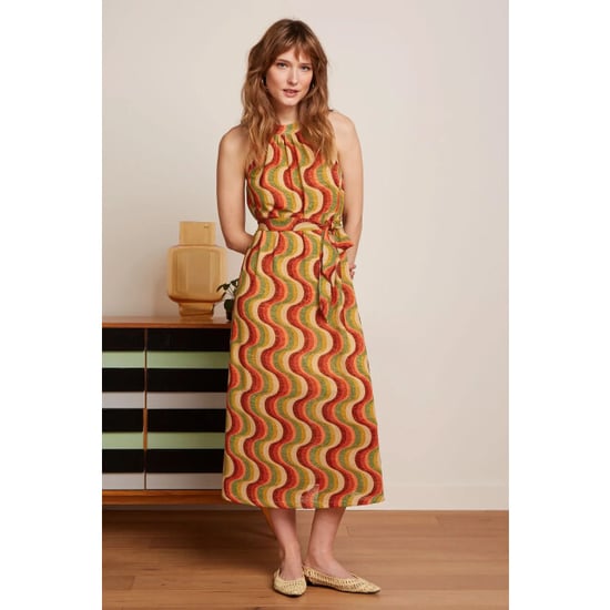 King Louie Virna midi dress jiggy 09462 ribbon red - Image 1