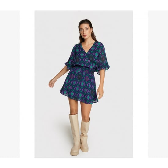 Alix The Label Icat fake wrap dress dessin - Image 2