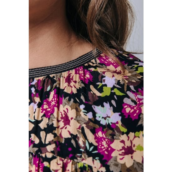 Colourful Rebel Grace flower beads mini dress dessin - Image 3