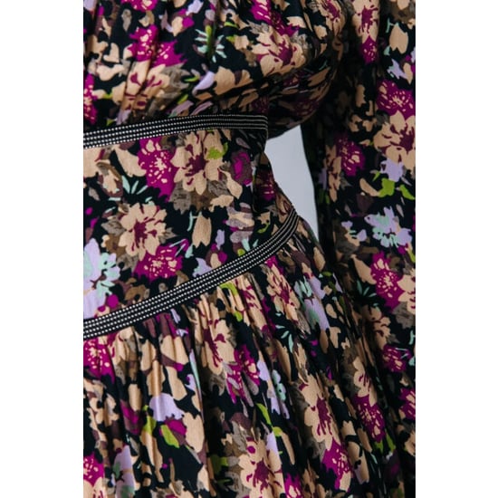 Colourful Rebel Grace flower beads mini dress dessin - Image 5