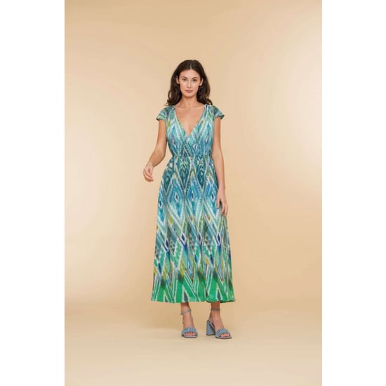Geisha Zomer jurk in met v-hals en print - Image 5