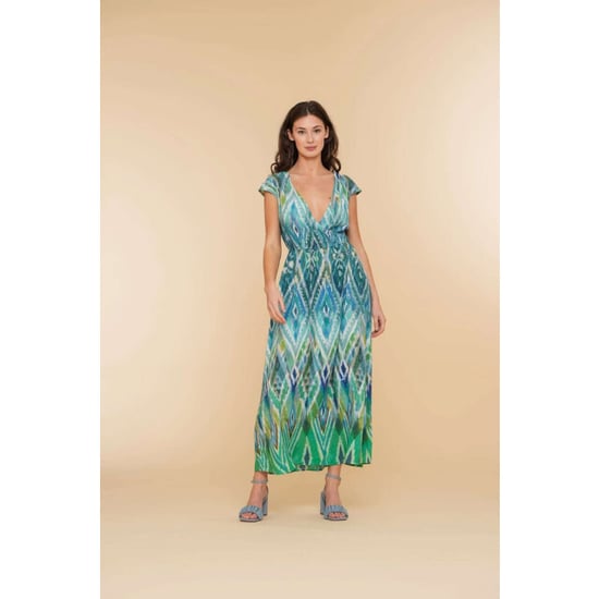 Geisha Zomer jurk in met v-hals en print - Image 6