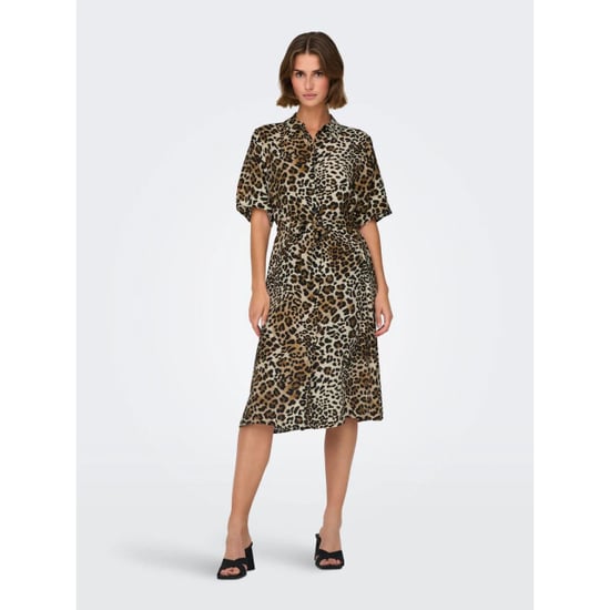 Jacqueline de Yong Barbara 2/4 midi shirt dress - Image 4