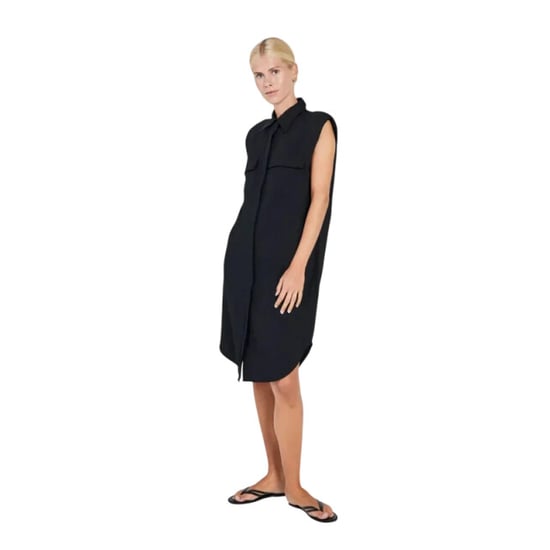 Norr Mara shirt dress black - - Image 2