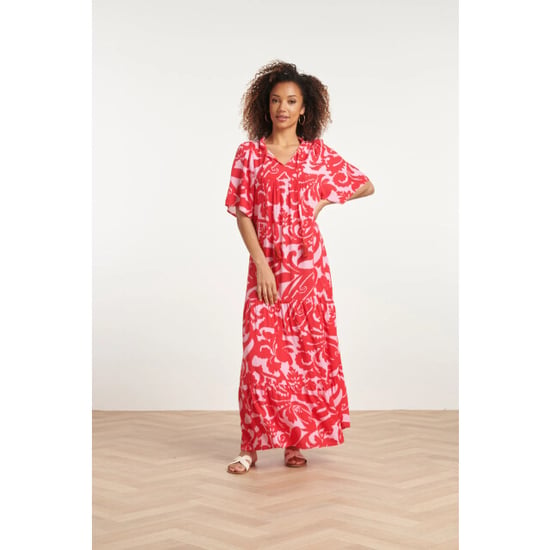 Smashed Lemon 24005 bloemen barok maxi jurk | - Image 3
