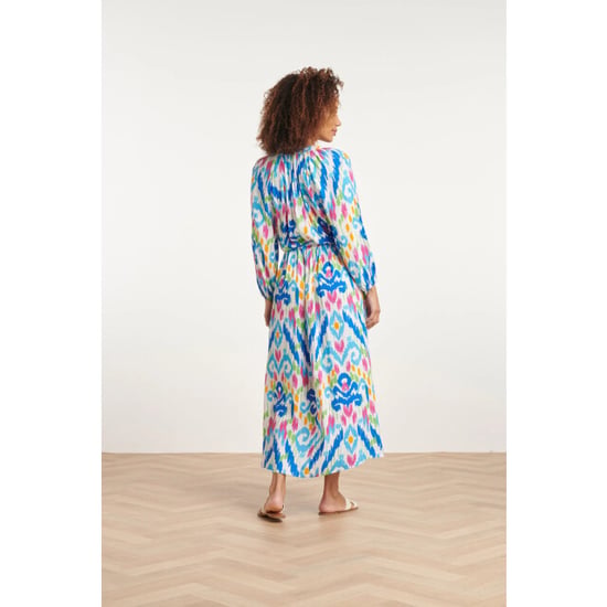 Smashed Lemon 24049 zomer maxi jurk met knopen | - Image 4
