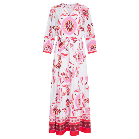 Smashed Lemon 24053 maxi jurk met diepe v-hals | - Image 3