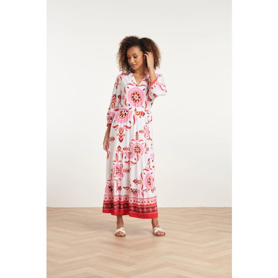 Smashed Lemon 24053 maxi jurk met diepe v-hals | - Image 5