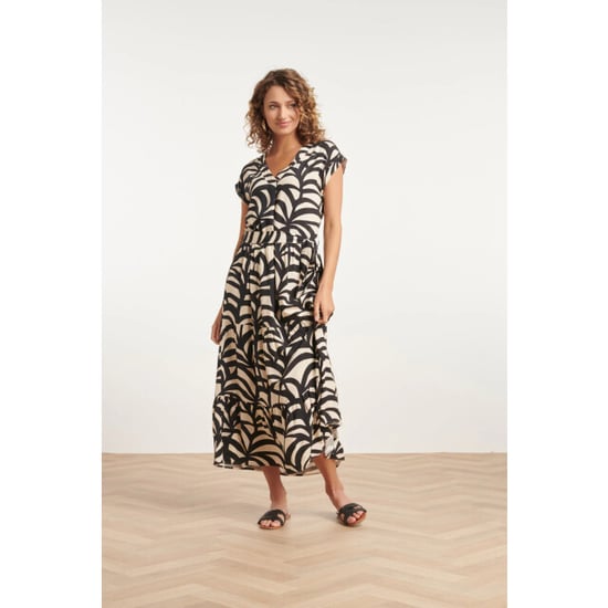 Smashed Lemon 24073 maxi jurk met grafische print | - Image 3