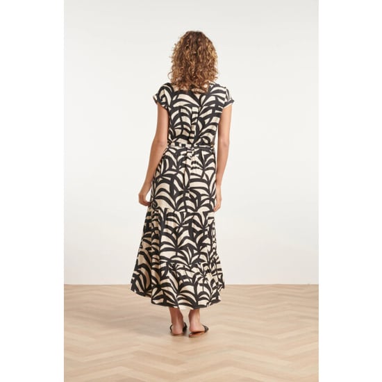 Smashed Lemon 24073 maxi jurk met grafische print | - Image 6