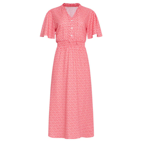 Smashed Lemon 24177 midi jurk met knoopsluitingsmok | - Image 2